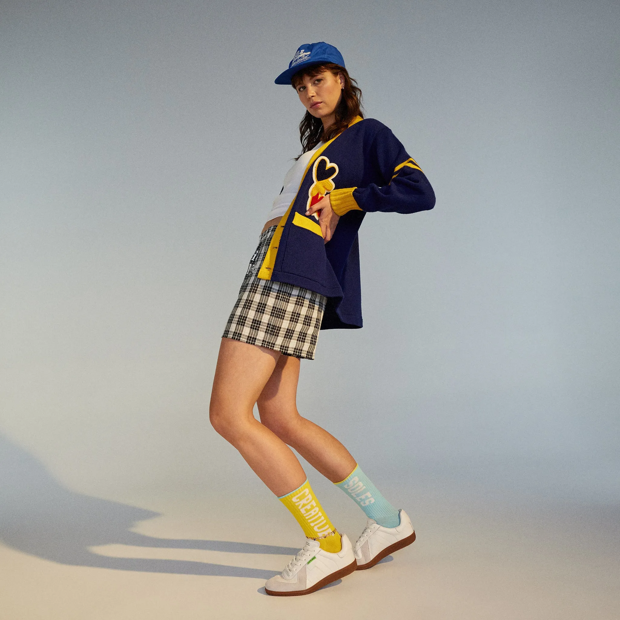 RN Socks Mix-n-Match Blue/Yellow