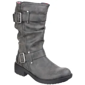 Rocket Dog Trumble Zip Leather Upper Boot
