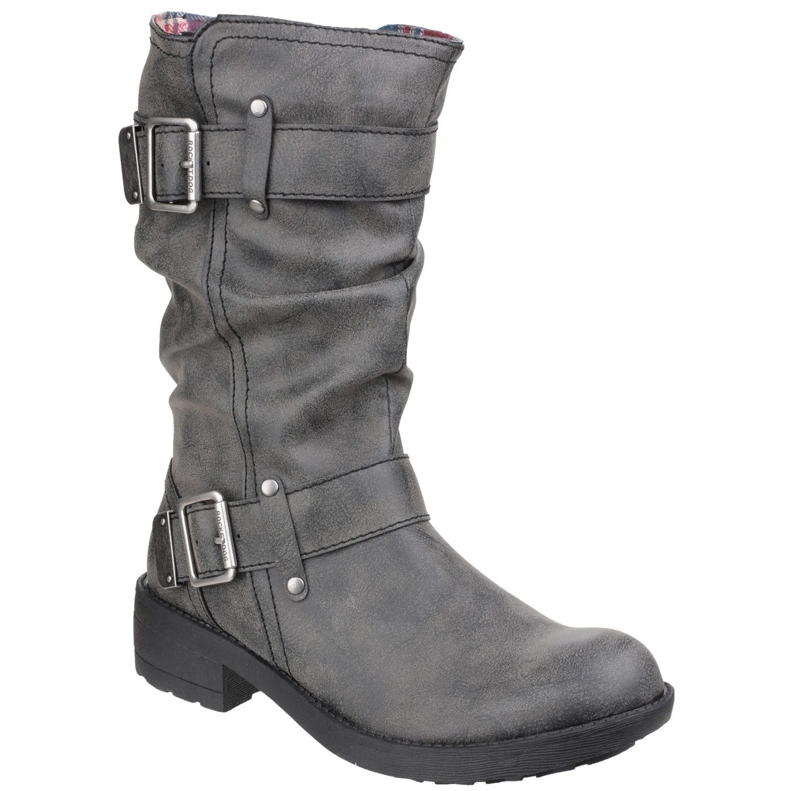 Rocket Dog Trumble Zip Leather Upper Boot