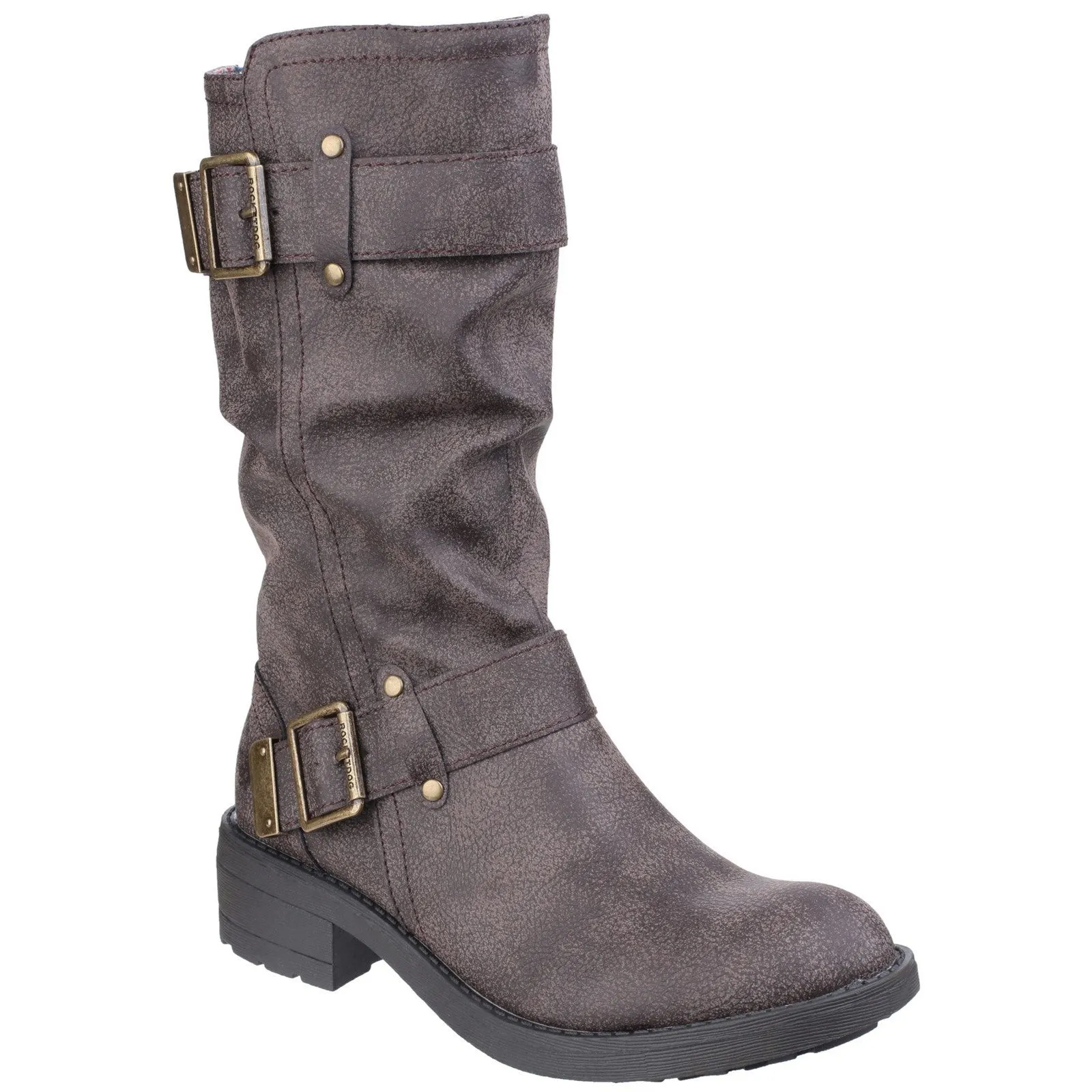 Rocket Dog Trumble Zip Leather Upper Boot