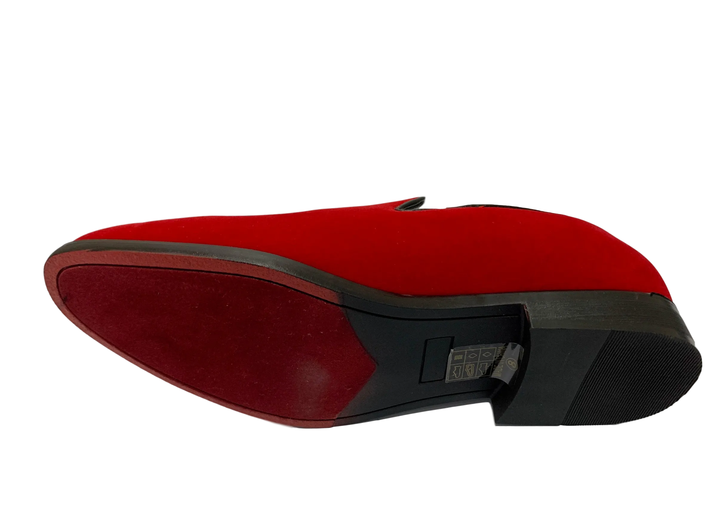 Sparko 03 Red Velvet Loafers