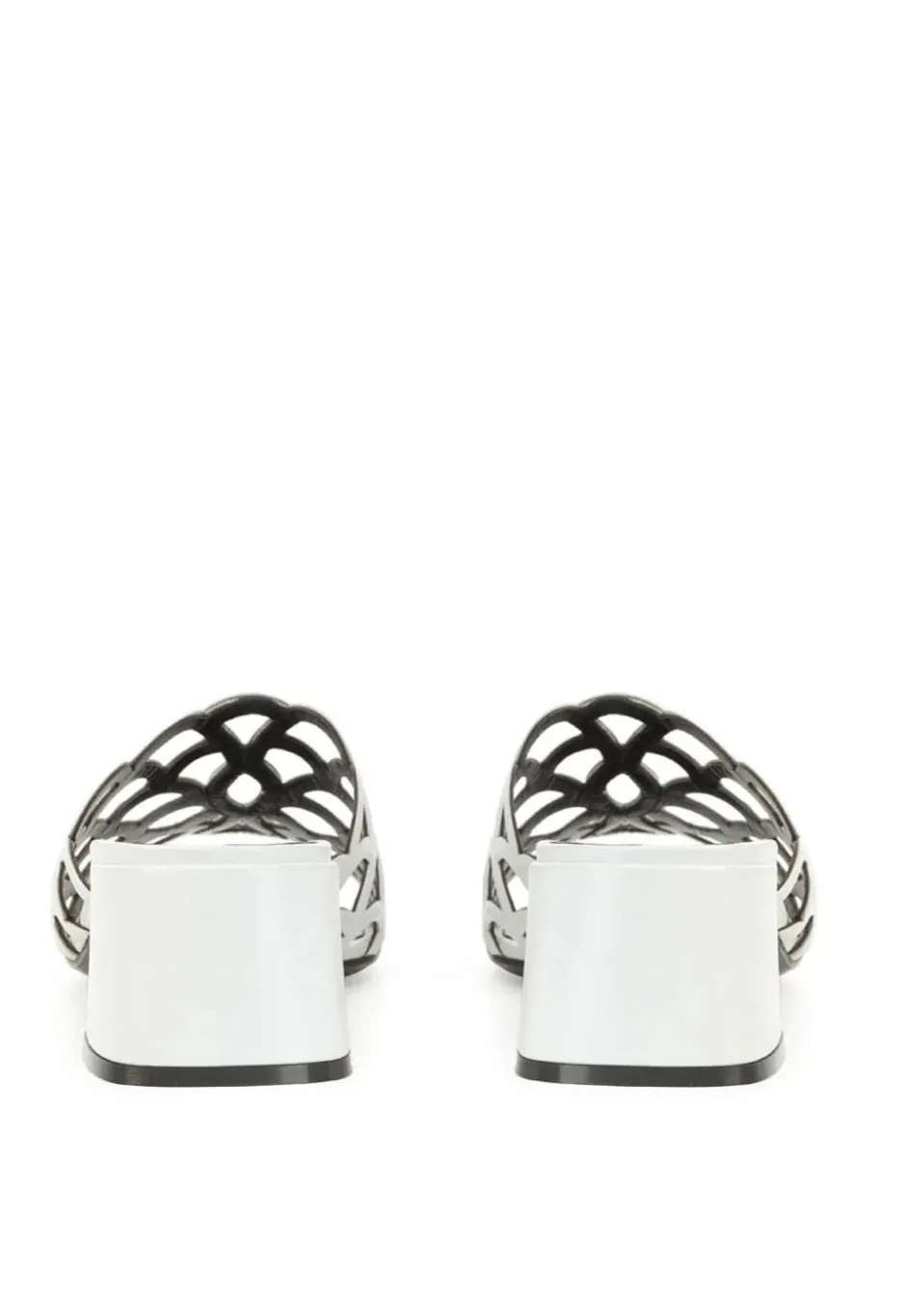 Sr Mermaid White Mule Sandals ( carryover style)