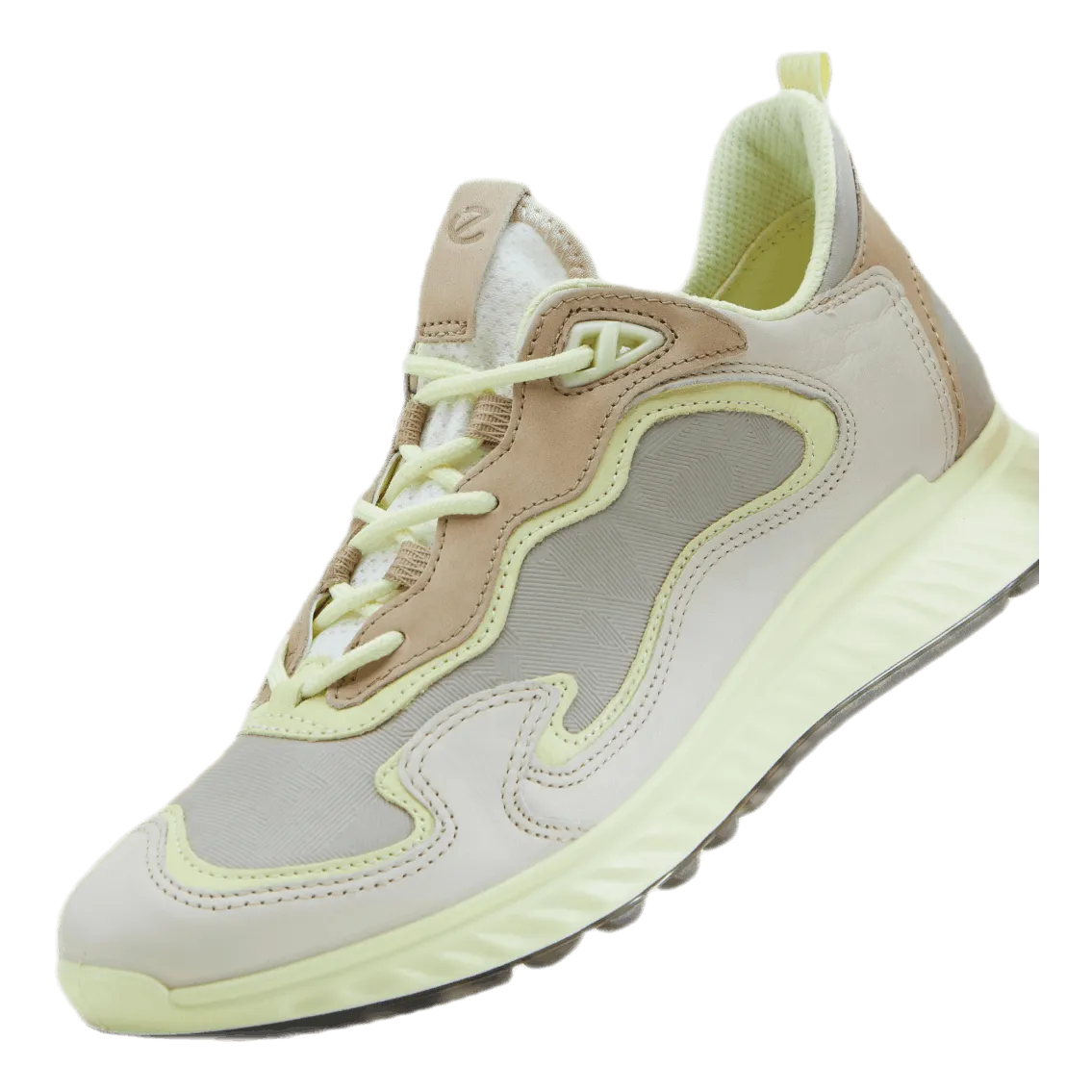 ST.1 Laced Shoes Yellow