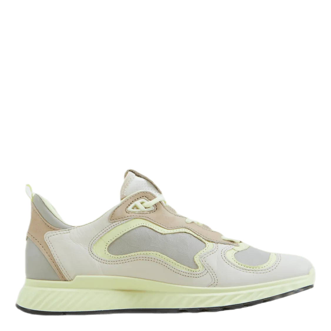 ST.1 Laced Shoes Yellow