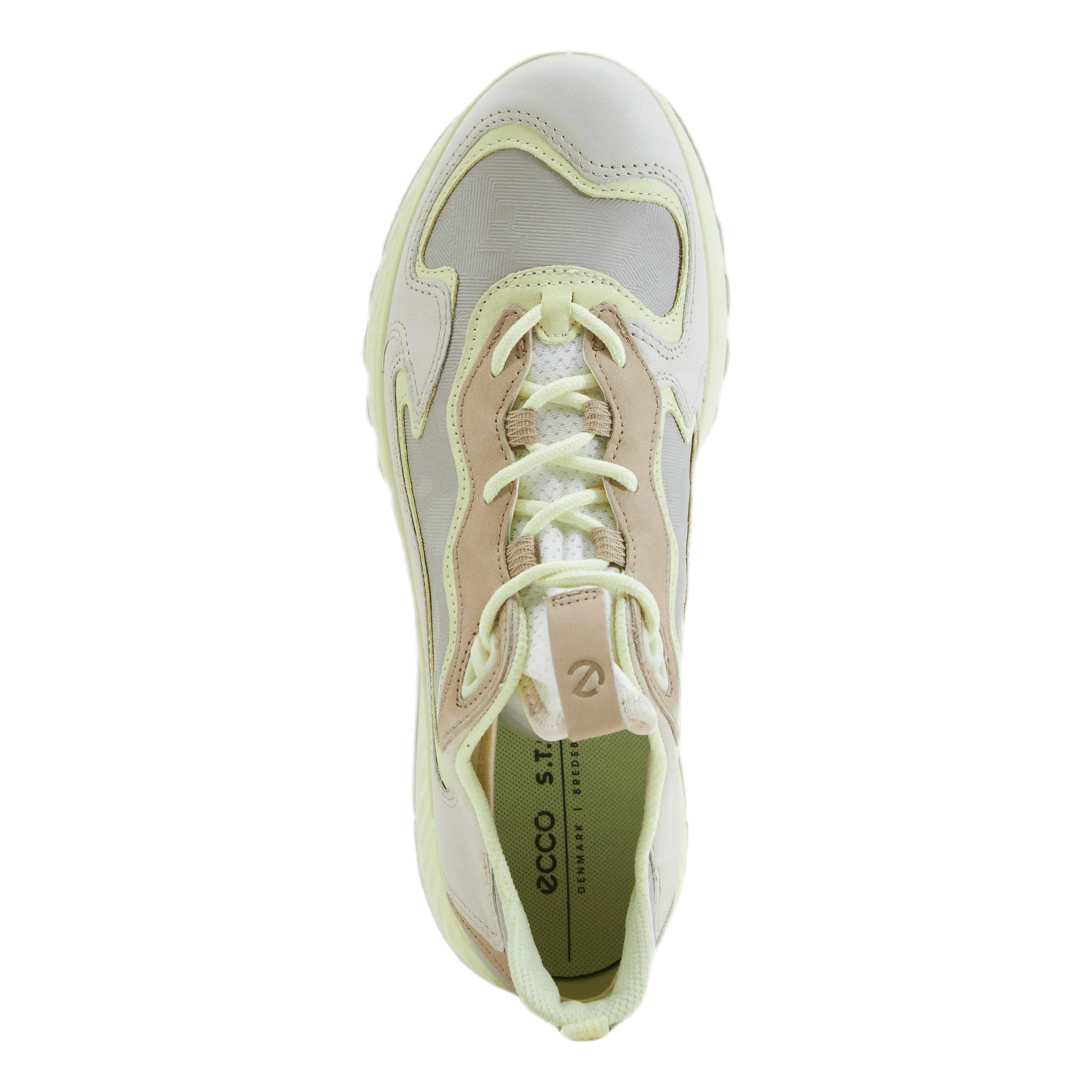 ST.1 Laced Shoes Yellow