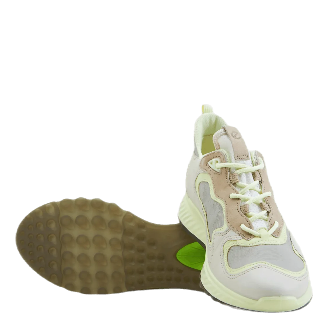 ST.1 Laced Shoes Yellow