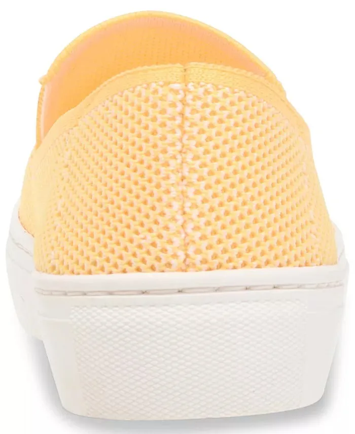 Steve Madden Women's Kraft  Raffia Slip On Sneakers YELLOW MULTI