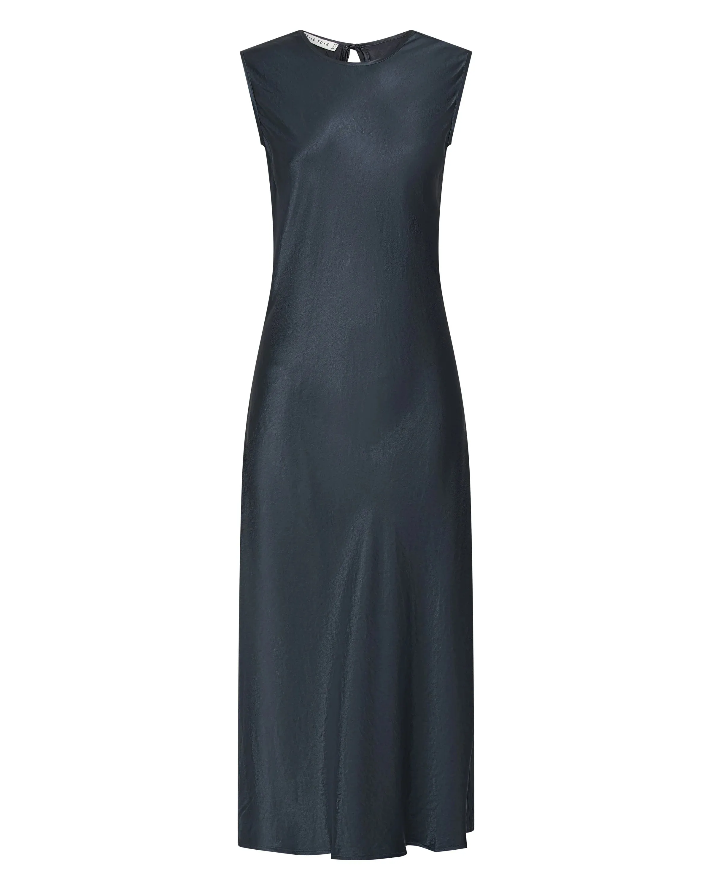 Third Form Crush Bias Tank Maxi Dress GUN METAL