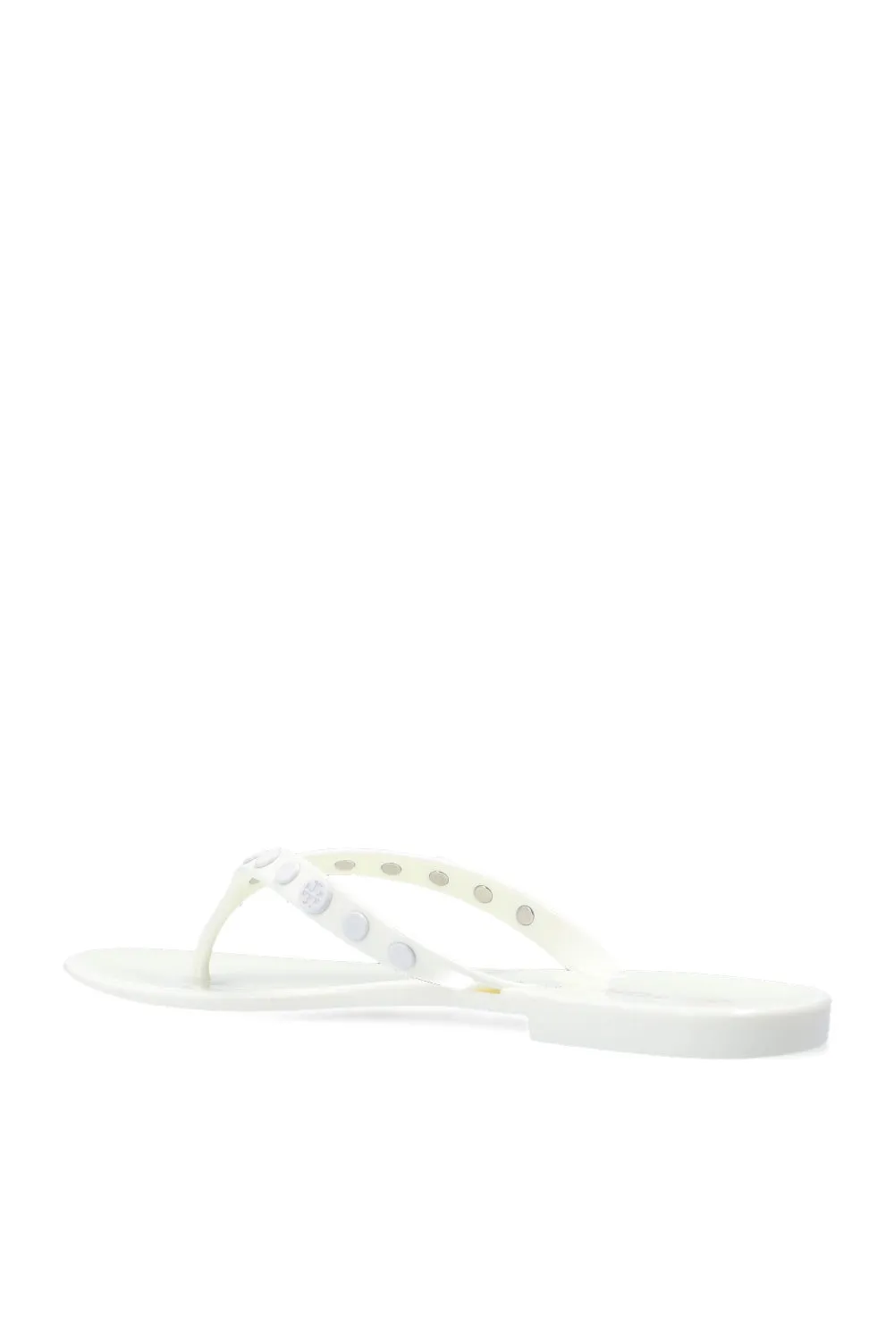 TORY BURCH STUDDED JELLY SLIDES