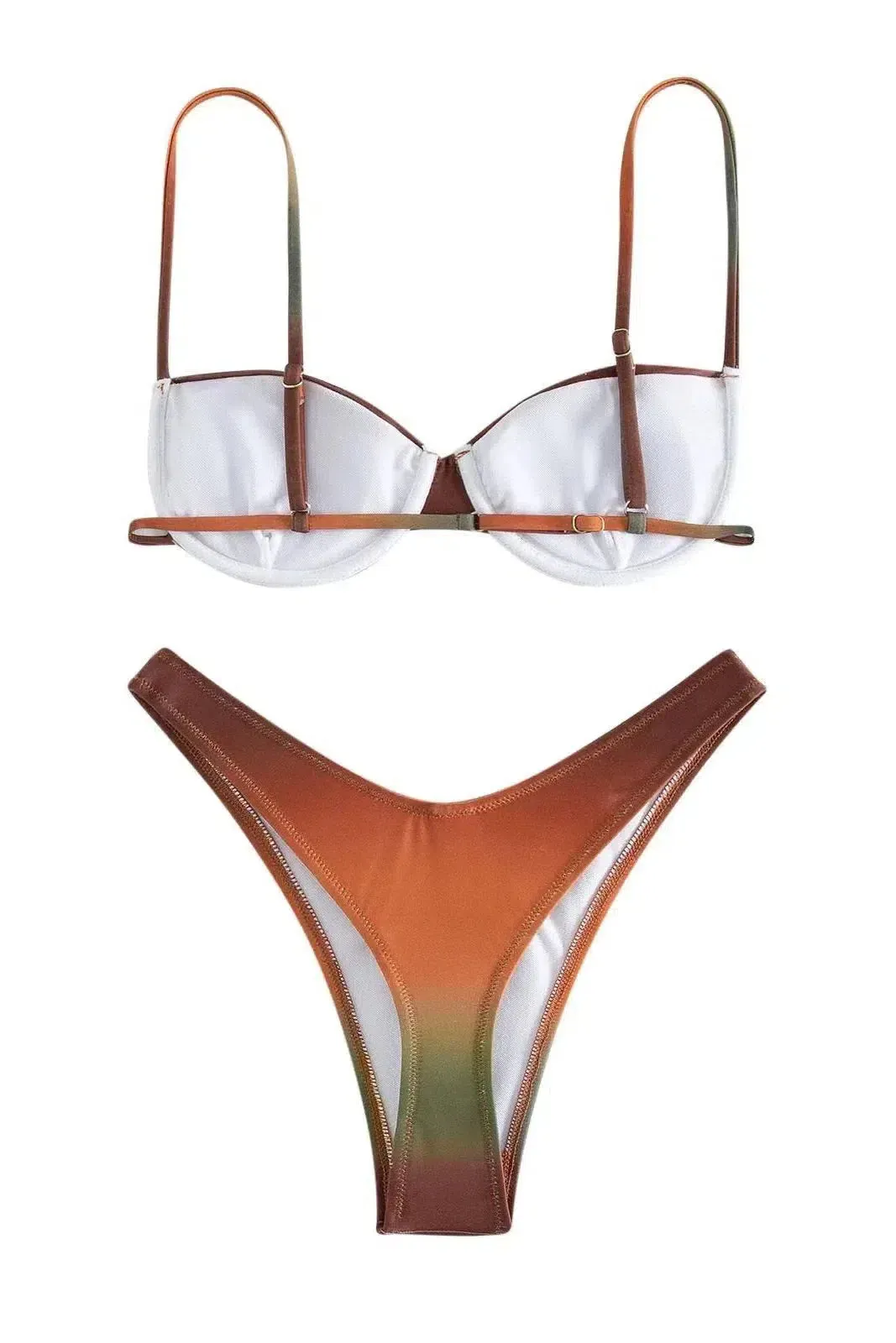 Vaila – Striking gradient hues – Gradient-printed bikini