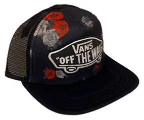 Vans Shoes Off The Wall Beach Girl Trucker Snapback Hat Cap Roses