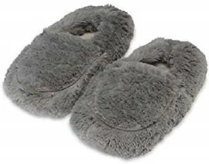 Warmies Lavender Plush Slippers