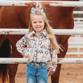 Wild Buffalo Pearl Snap Toddler (2T-5T)