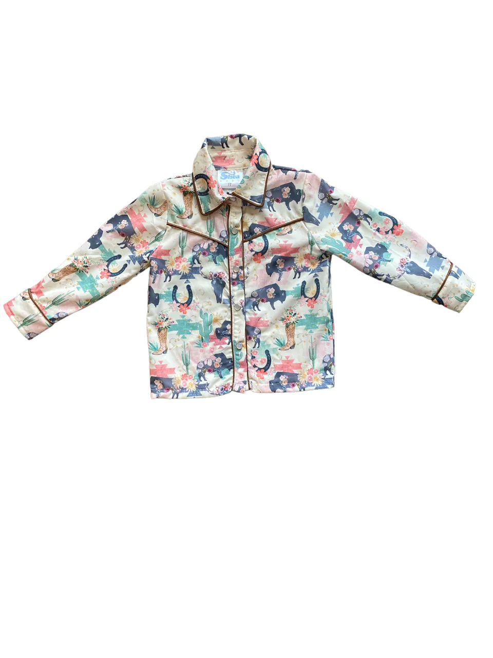 Wild Buffalo Pearl Snap Toddler (2T-5T)