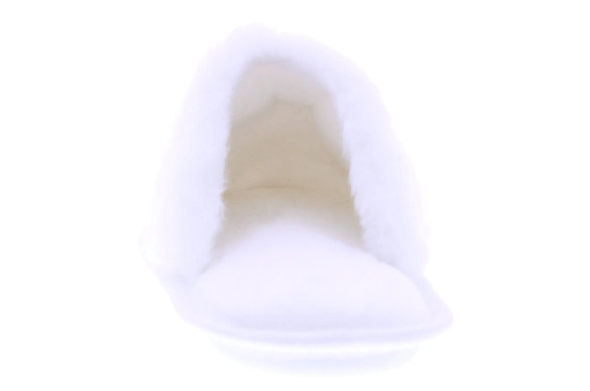 Women Closed Toe Slipper with Faux Fur